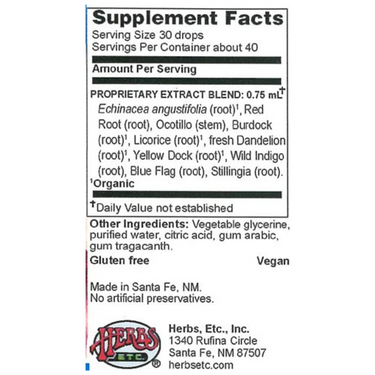 Lymphatonic Non Alcohol Liquid Extract